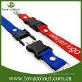 Custom free sample promotional lanyard for usb/key